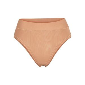 NWT SKIMS Summer Mesh Cheeky Brief in Sienna